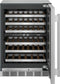Freedom® Under Counter Wine Cooler With Glass Door 24'' Masterpiece® , Right Hinge