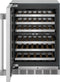 Freedom® Under Counter Wine Cooler With Glass Door 24'' Professional , Left Hinge