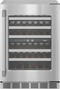 Freedom® Under Counter Wine Cooler With Glass Door 24'' Professional , Right Hinge