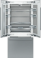 Built-in French Door Bottom Freezer 36'' Panel Ready