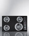 30" Wide 4-Burner Coil Cooktop