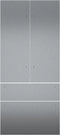 Door Panel French Door Bottom Mount Refrigerator,
