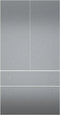 Door Panel French Door Bottom Mount Refrigerator,