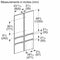 Door Panel French Door Bottom Mount Refrigerator,