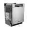 24 Inch Built-in Dishwasher In Stainless Steel