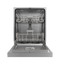 24 Inch Built-in Dishwasher In Stainless Steel
