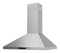 30 Inch Contemporary Wall Mount Pyramid Shape Range Hood