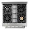 30 Inch Professional Dual Fuel Liquid Propane Range (Discontinued)
