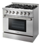 36 Inch Dual Fuel Range - Professional (Discontinued)