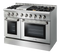 48 Inch Dual Fuel Range in Stainless Steel - Professional (Discontinued)