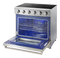 36 Inch Electric Range Professional