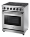 30 Inch Liquid Propane Range, 5 Burner Convection Oven Thor Kitchen