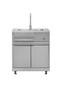 Outdoor Kitchen Sink Cabinet In Stainless Steel