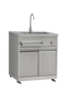Outdoor Kitchen Sink Cabinet In Stainless Steel
