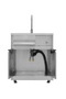 Outdoor Kitchen Sink Cabinet In Stainless Steel