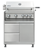32 Inch Outdoor Kitchen Gas Bbq Grill With 4 Burners