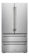 36 Inch Professional French Door Refrigerator With Freezer Drawers Thor Kitchen