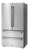 36 Inch Professional French Door Refrigerator With Freezer Drawers Thor Kitchen