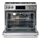 36 Inch Tilt Panel Gas Range Professional