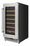 Thor Kitchen 15-Inch Single Zone Wine Cooler, 33 Wine Bottle Capacity (Discontinued)