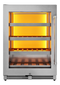 24 Inch Single Zone Wine Cooler, Left Swing, 45 Wine Bottle Capacity