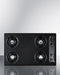 30" Wide 4-Burner Gas Cooktop