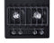 30" Wide 4-Burner Gas Cooktop, Battery Start Ignition