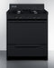 30" Wide Gas Range, Open Burners