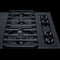 24" Wide 4-Burner Gas Cooktop