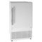 14" Crescent Ice Maker in White Solid