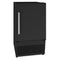 15" Crescent Ice Maker in Black Solid