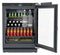 Fully Integrated under counter beverage refrigerator