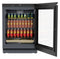 Fully Integrated under counter beverage refrigerator