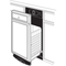 Universal 15" Panel-Ready Built-In Compactor