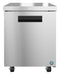 Freezer, Single Section Undercounter, Stainless Door with Lock