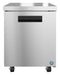 Freezer, Single Section Undercounter, Stainless Door with Lock