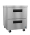 Freezer, Single Section Undercounter, Stainless Drawers