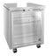 Low Profile Freezer, Single Section Undercounter, Full Glass Door