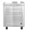 Low Profile Freezer, Single Section Undercounter, Full Glass Door