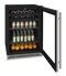 24" Beverage Center in Stainless Frame