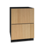 24" Refrigerator Drawers in Integrated Solid