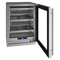 24" Refrigerator in Stainless Frame