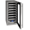 15" Wine Refrigerator in Stainless Frame