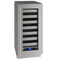 15" Wine Refrigerator in Stainless Frame
