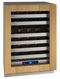 24" Dual-Zone Wine Refrigerator in Integrated Frame