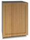24" Dual-Zone Wine Refrigerator in Integrated Solid