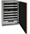 24" Dual-Zone Wine Refrigerator in Integrated Solid