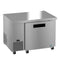 Side Mount Freezer, Single Section Undercounter, Stainless Door