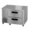 Side Mount Refrigerator, Single Section Undercounter, Stainless Drawers