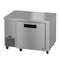 Side Mount Refrigerator, Single Section Undercounter, Stainless Door